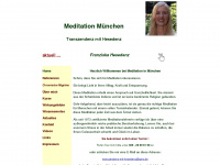 meditation-muenchen.com Webseite Vorschau
