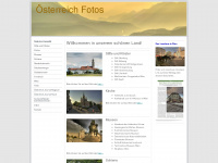 oesterreichfotos.at Webseite Vorschau