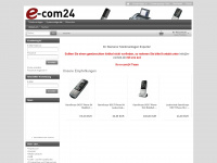 e-com24.de Webseite Vorschau