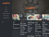alberts-restaurants.de Webseite Vorschau