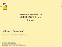 puppe-thueringen.de Webseite Vorschau
