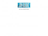 janburke.com Webseite Vorschau
