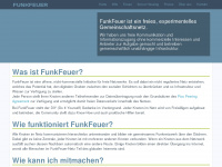 funkfeuer.at Webseite Vorschau