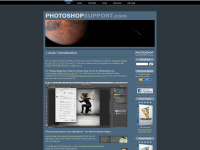 photoshopsupport.com Webseite Vorschau