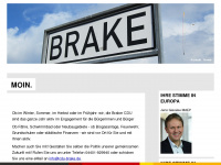 cdu-brake.de Webseite Vorschau