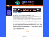 qsl.net Webseite Vorschau
