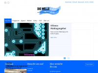 diewelle.net Webseite Vorschau