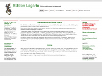 edition-lagarto.ch Webseite Vorschau