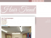 hair-trend.ch Webseite Vorschau