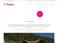 hotel-neuner.com Webseite Vorschau