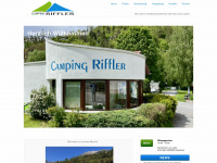 camping-riffler.at Webseite Vorschau