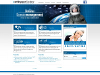 webspace-factory.net Webseite Vorschau