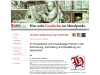 histofakt.de Webseite Vorschau