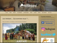 les-ambiani.com Webseite Vorschau
