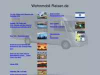 wohnmobil-reisen.de Webseite Vorschau