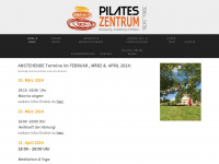 pilates-zentrum.at Webseite Vorschau