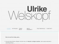 ulrikewelskopf.de Webseite Vorschau