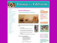 energie-der-edelsteine.de Webseite Vorschau