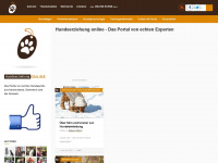 hundeerziehung-online.com Webseite Vorschau