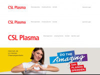 plasma-spenden.de Webseite Vorschau