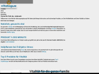 vitalogue.com Webseite Vorschau