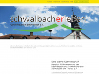 gewerbeverein-schwalbach.de Webseite Vorschau