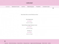 cadywear.de Webseite Vorschau