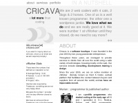 cricava.com Webseite Vorschau