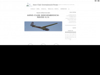 aero-club-grevenbroich-neuss.de Webseite Vorschau