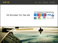 maxi-taxi-elmshorn.de Webseite Vorschau