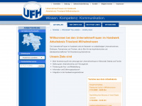 ufh-friesland.de Webseite Vorschau