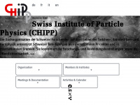 chipp.ch Webseite Vorschau
