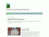 davertschule.de Webseite Vorschau