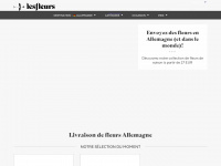 lesfleurs.ch Webseite Vorschau