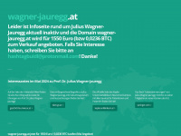 wagner-jauregg.at Webseite Vorschau