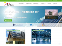 dk-solar.de Webseite Vorschau