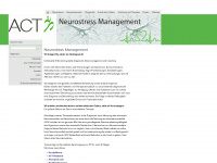 neurostress-management.de Webseite Vorschau