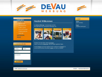 devau-werbung.de Webseite Vorschau
