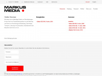 markusmedia.de Webseite Vorschau
