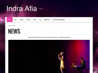 indra-afia.de Webseite Vorschau