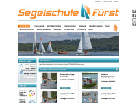 segelschule-fuerst.de Webseite Vorschau