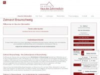 haus-der-zahnmedizin.de Webseite Vorschau