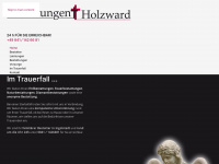 bestattungen-holzward.de Webseite Vorschau