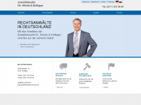 anwaltskanzlei-dr-schulz.de Webseite Vorschau