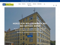 mcofficeshop.ch Webseite Vorschau