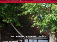 landhaus-schaefer.com Webseite Vorschau