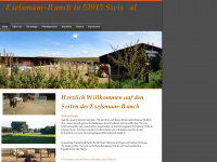 eselsmaar-ranch.de Webseite Vorschau