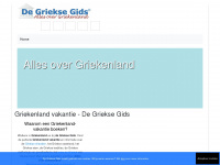 grieksegids.nl Webseite Vorschau