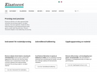 elastocon.se Webseite Vorschau