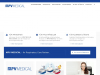 mpvmedical.com Webseite Vorschau